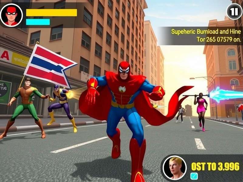 Chennai City Heroes character lineup showing diverse superheroes